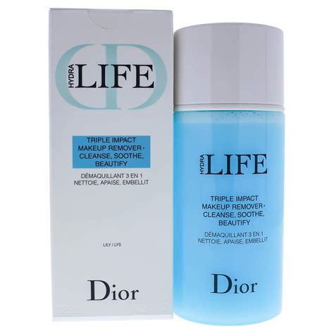 dior hydra life triple impact makeup remover